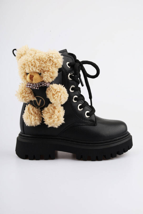 Girls' boots, warm, orthopedic, fur lined. - 4