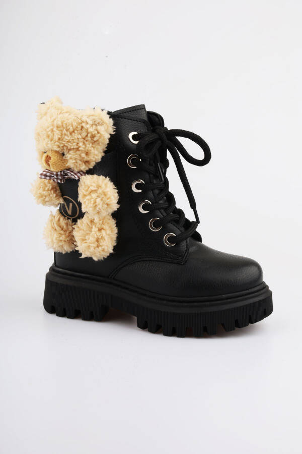 Girls' boots, warm, orthopedic, fur lined. - 5