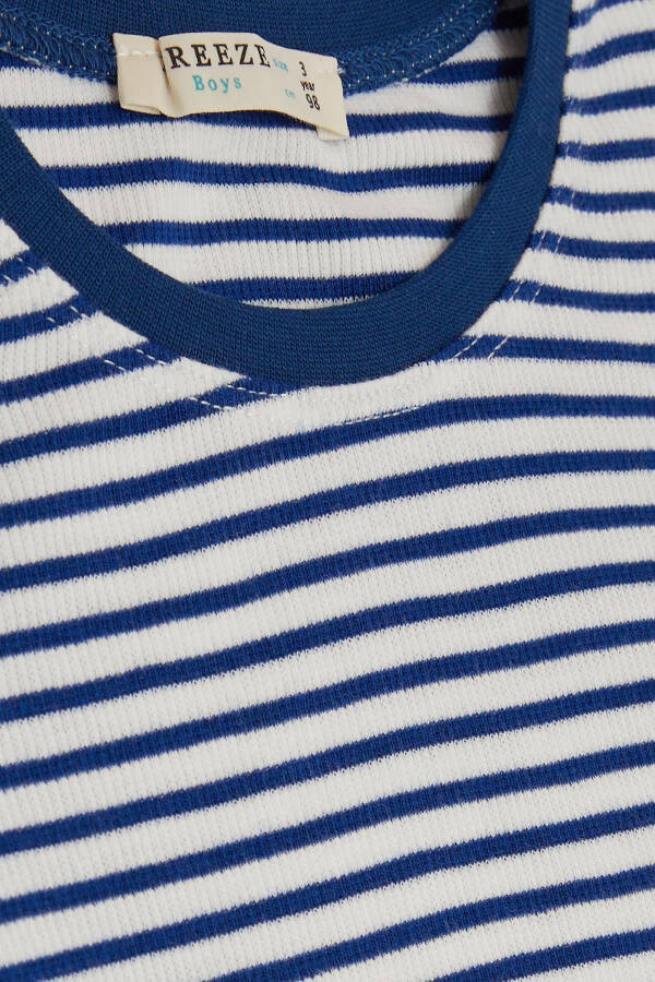 Girls & Boys Erkek Bebek Uzun Kollu Tişört Çizgili - 3