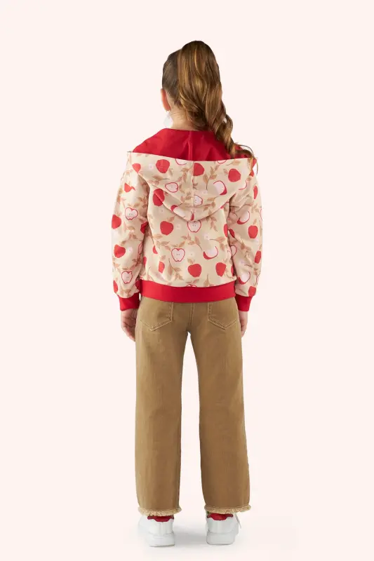 Girls' Camel Pocket Jeans - 3
