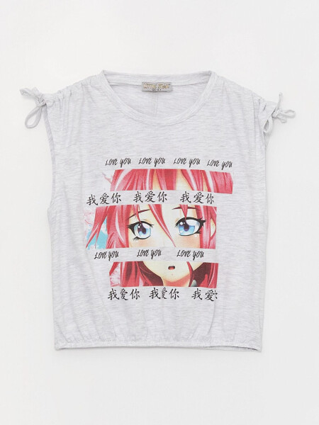 Girls Cartoon Anime Blouse - 1