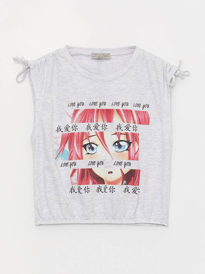 Girls Cartoon Anime Blouse - 1