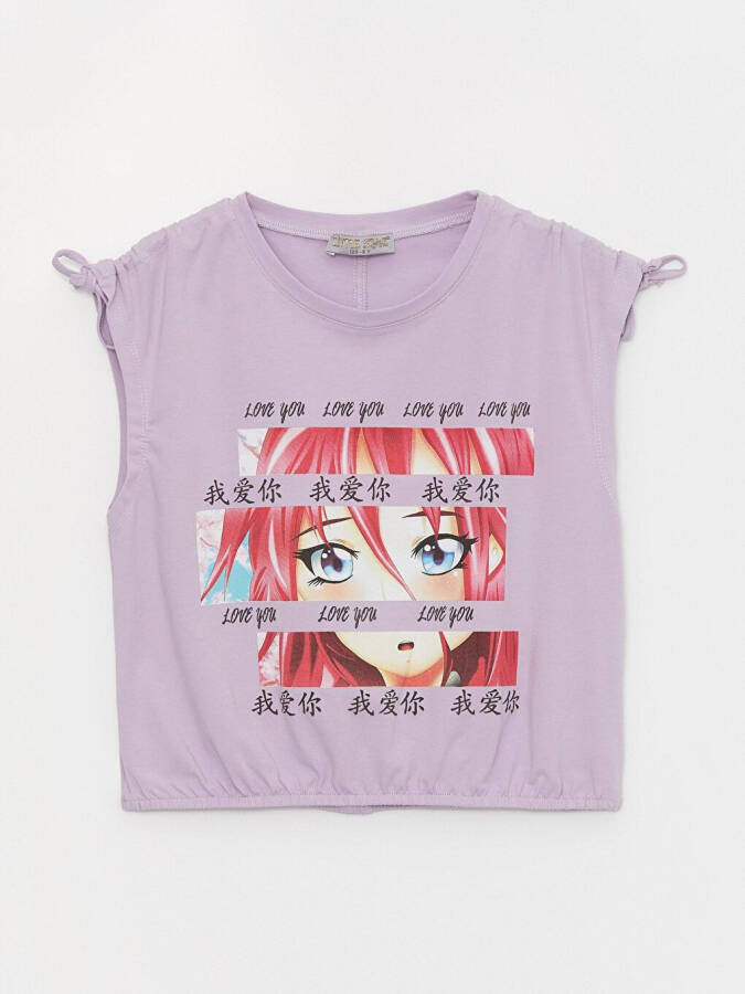 Girls Cartoon Anime Blouse - 1