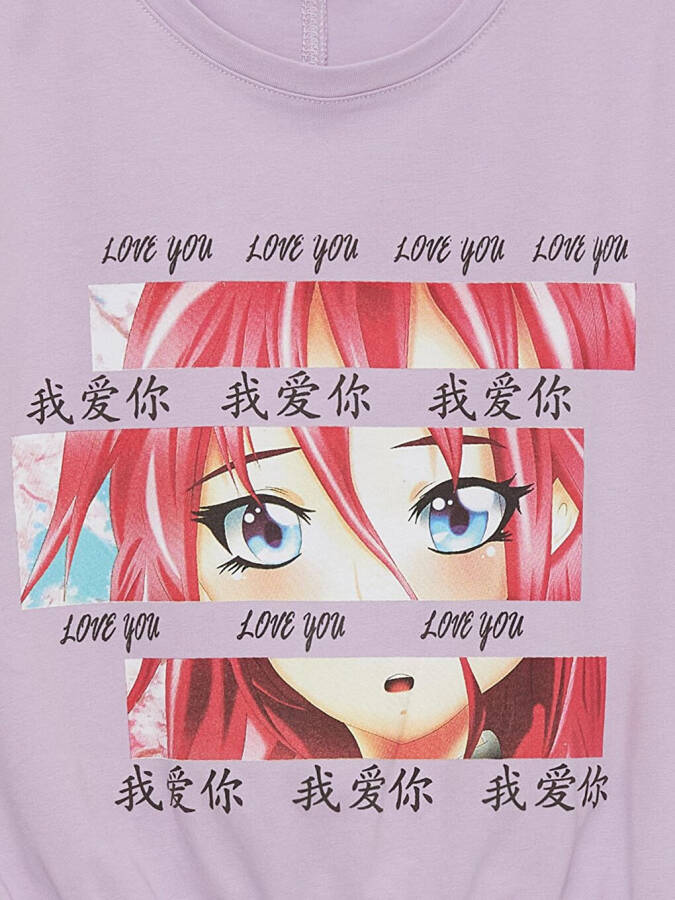 Girls Cartoon Anime Blouse - 2