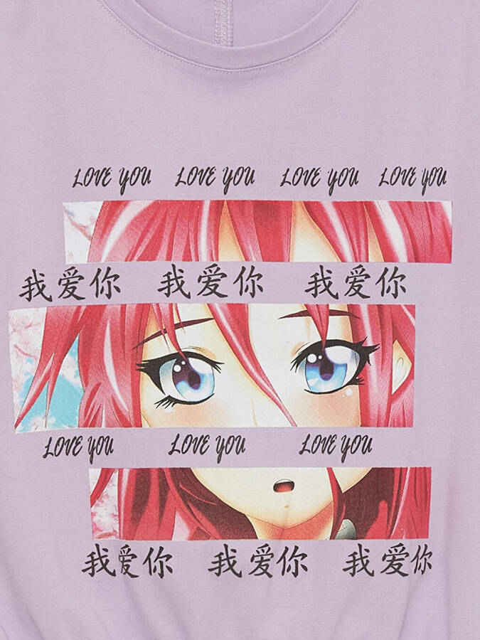 Girls Cartoon Anime Blouse - 5
