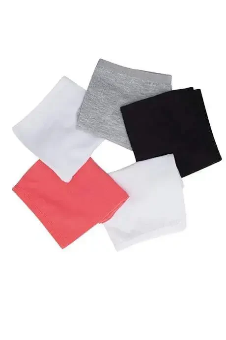 Girls Colorful 5 Pack Lycra Boxer Leggings - 7