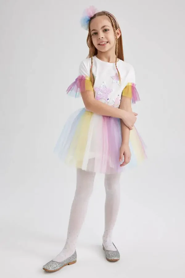 Girls' Colorful Tutu Skirt Z5440a623sm - 4