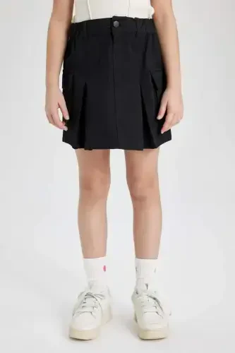 Girls Cotton Cargo Pocket Skirt C0126a824sp - 6