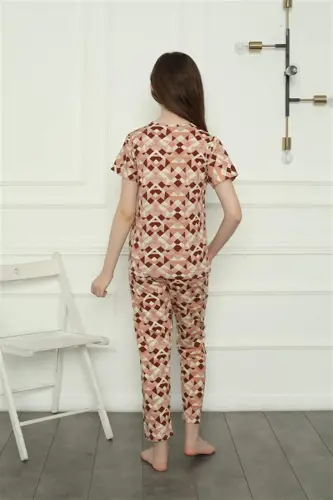 Girls Cotton Jersey Pyjama Set 20396 - 4