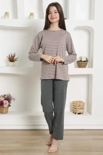 Girls Cotton Pajamas Set 20424 - 6