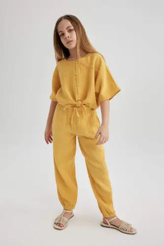 Girls Cotton Pants B5044a824sm - 3