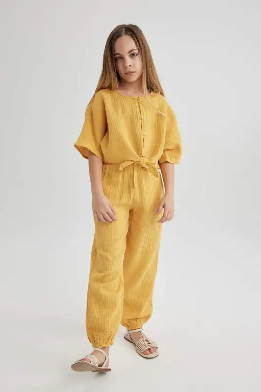 Girls Cotton Pants B5044a824sm - 4