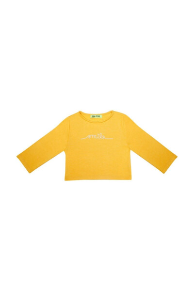 Girl's crop t-shirt - HIGH FIVE