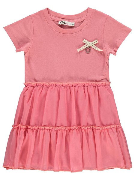 Girls Dress 2-5 Years Old Rose Pink - 3