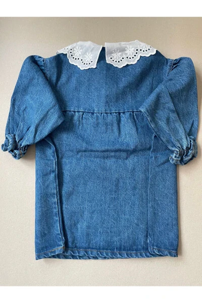 GIRL'S DRESS - Navy Blue - 4