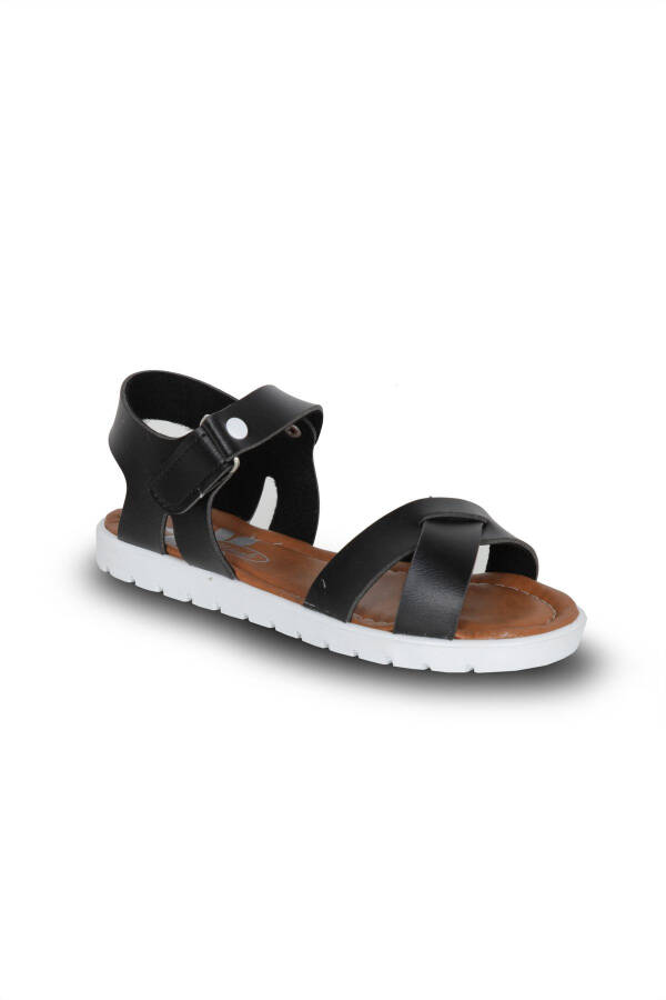 Girls' Easy Velcro Strap Soft Orthopaedic Flat Summer Sandals - 2