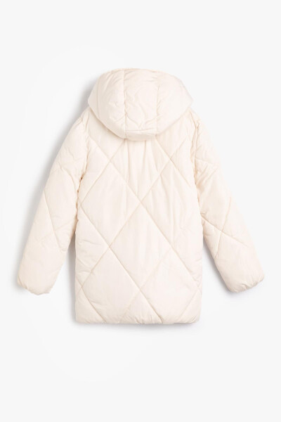 Girls' Ecru Coat - 2