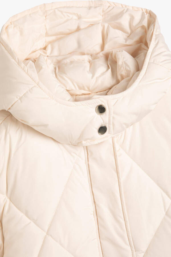 Girls' Ecru Coat - 4