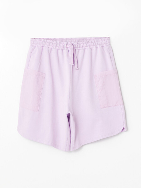 Girls' Elastic Waist Shorts - 1