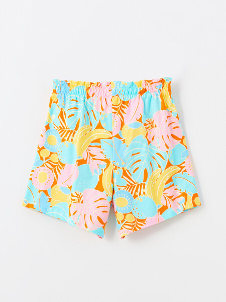 Girls' Elastic Waist Shorts - 6