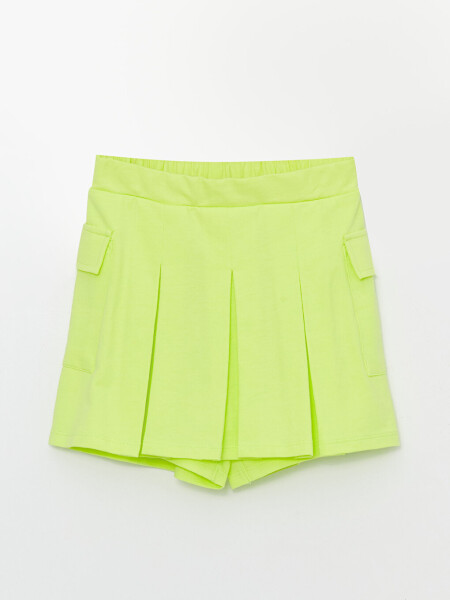 Girls' Elastic Waist Shorts Skirt - 3
