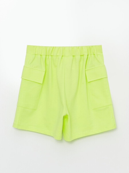 Girls' Elastic Waist Shorts Skirt - 4