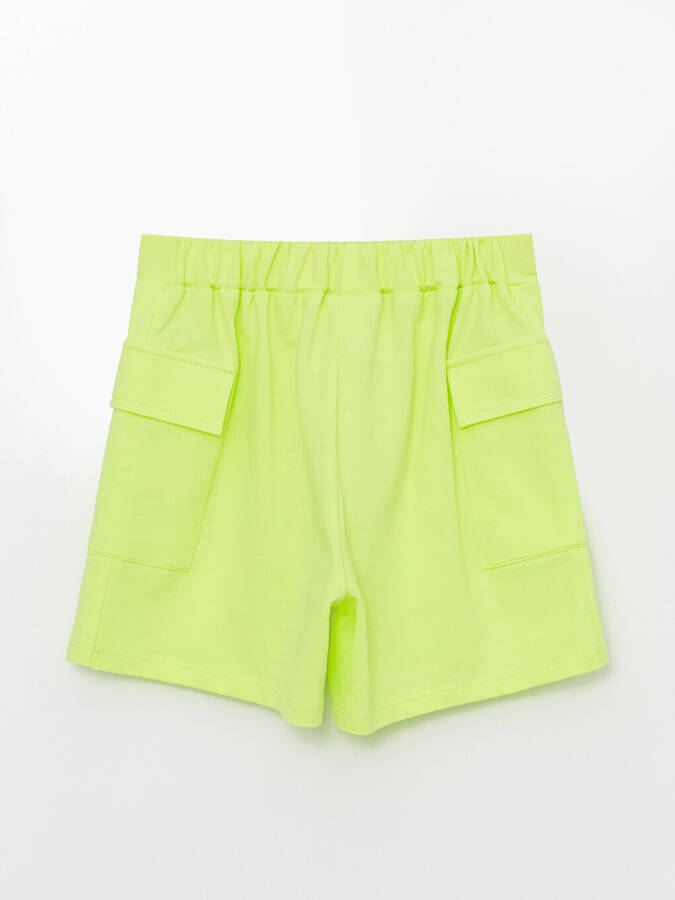 Girls' Elastic Waist Shorts Skirt - 4