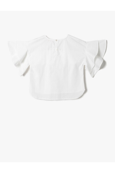 Girls' Frilly Blouse - 2