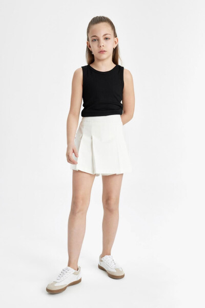 Girls' Gabardine Skirt C4879A824SM - 2