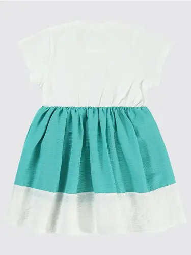 Girls Girl Dress 2-5 Years Old Green-Green - LC WAIKIKI (1)