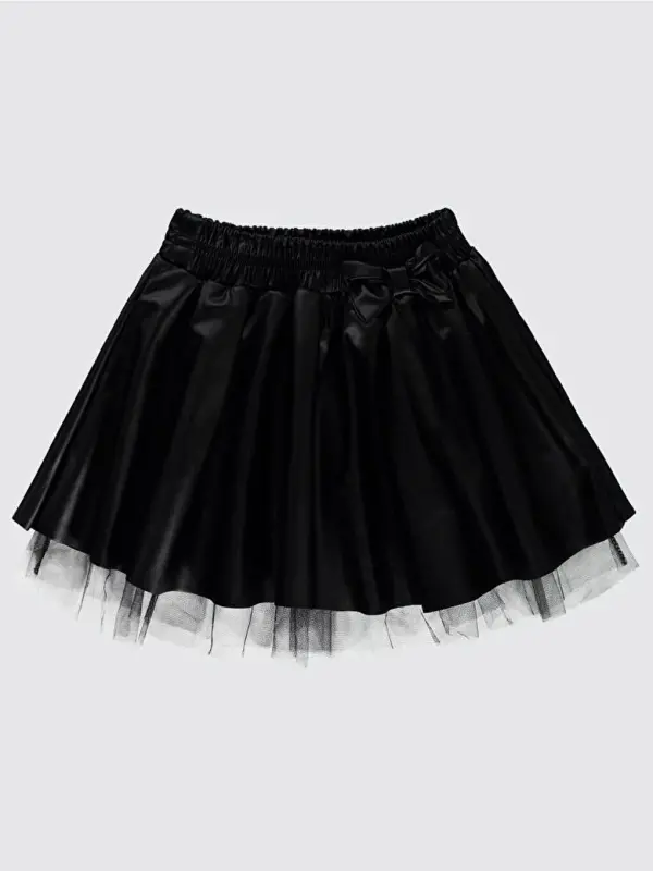 Girls Girl Skirt 2-5 Years Old Black-Black - LC WAIKIKI