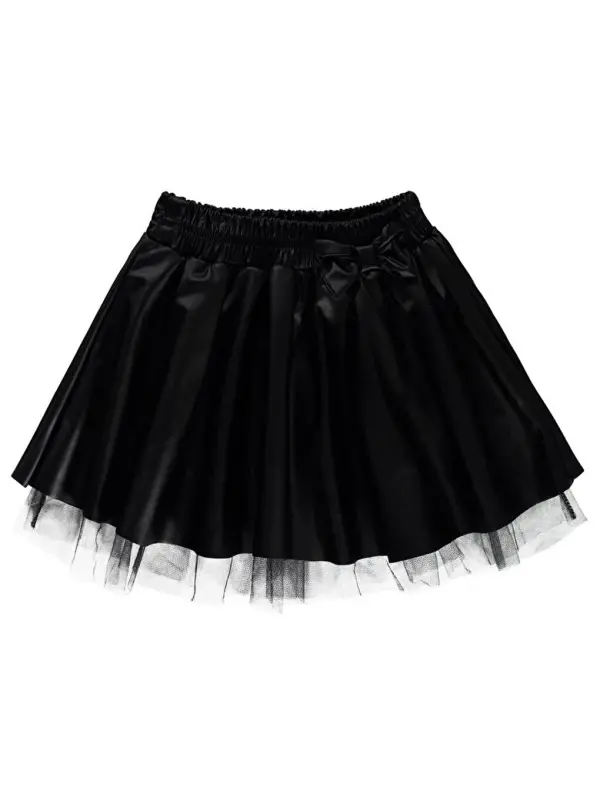 Girls Girl Skirt 2-5 Years Old Black-Black - 2