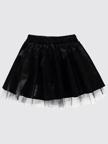 Girls Girl Skirt 2-5 Years Old Black-Black - 3