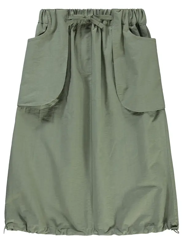 Girls Girl Skirt 6-9 Age Khaki-Khaki - LC WAIKIKI