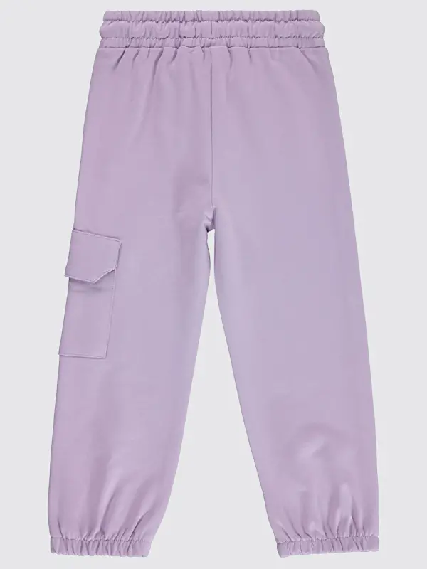 Girls Girls Tracksuit Bottoms 2-5 Years Digital Lavender-Purple - 2