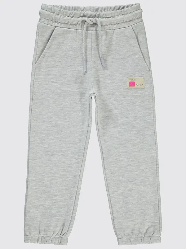 Girls Girls Tracksuit Bottoms 2-5 Years Ecrumelange-Ecru - 1