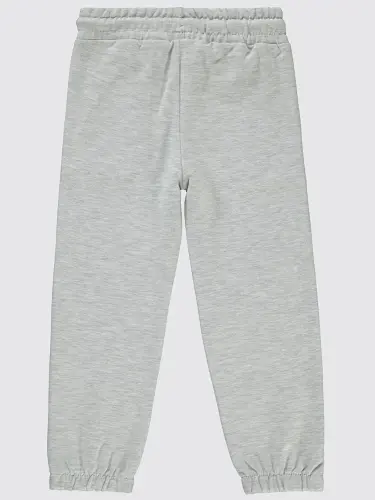 Girls Girls Tracksuit Bottoms 2-5 Years Ecrumelange-Ecru - LC WAIKIKI (1)