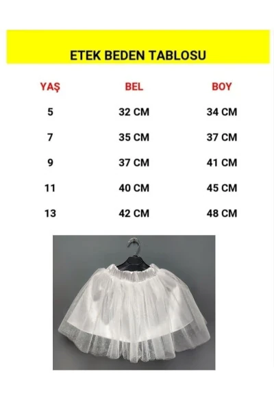 Girls' Glittery Tutu Skirt - 2