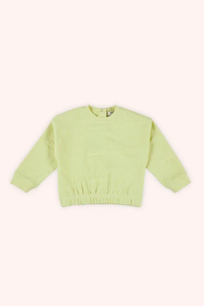 Girl's Green Sweatshirt - 1