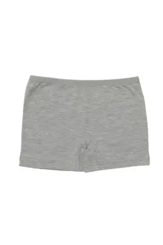 Girl's Grey 5-Pack Stretch Boxer Briefs - BÜYÜKBEDENIZ (1)