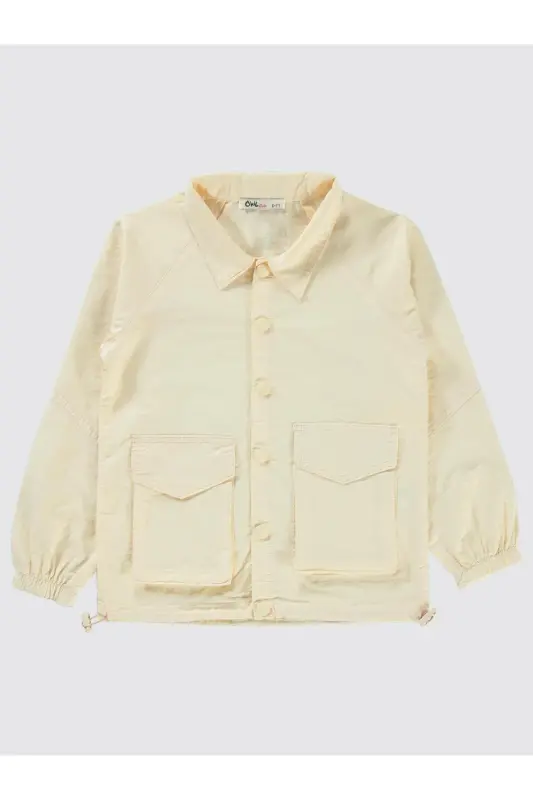 Girls' Jacket 6-9 Years Ecru - 2