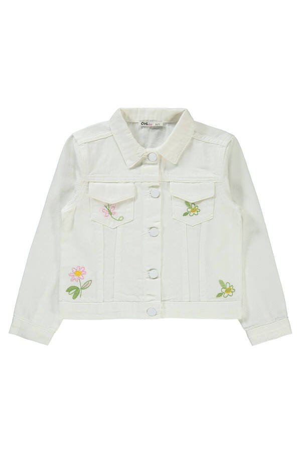 Girls' Jacket 6-9 Years White - 5