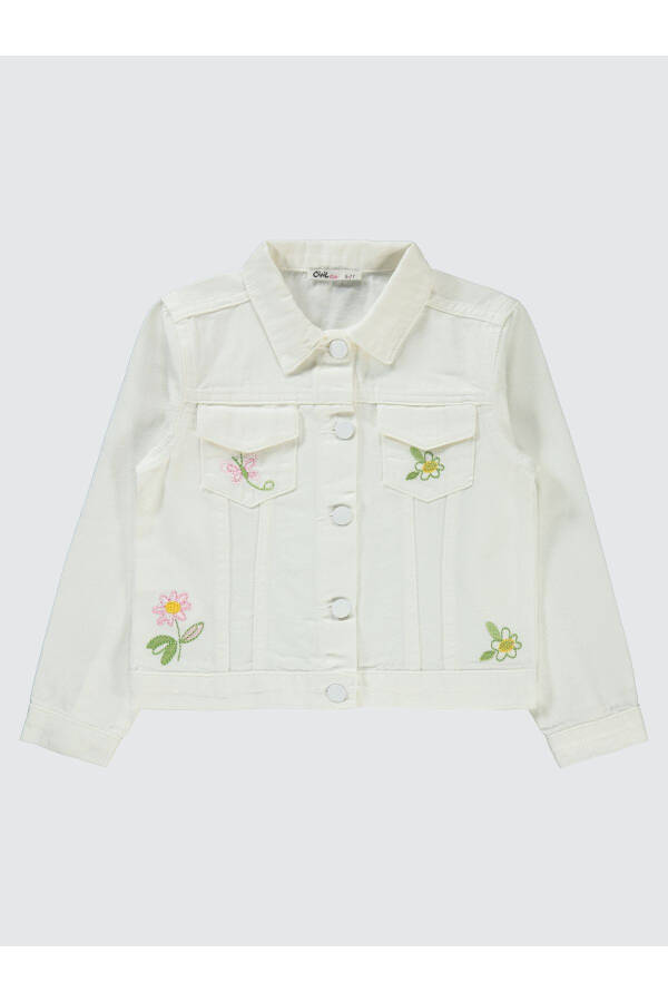 Girls' Jacket 6-9 Years White - 1