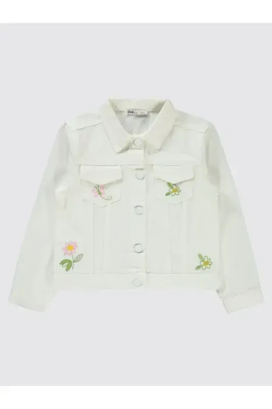 Girl's Jacket 6-9 Years White - 2