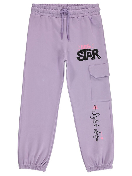 Girls Kids Sweatpants 10-13 Years Digital Lavender - 3