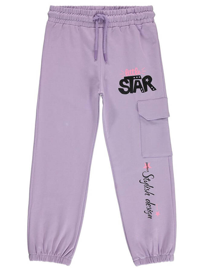 Girls Kids Sweatpants 10-13 Years Digital Lavender - 1