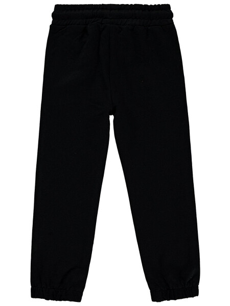 Girls Kids Sweatpants 2-5 Years Black - 4