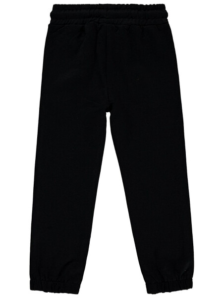 Girls Kids Sweatpants 2-5 Years Black - 2