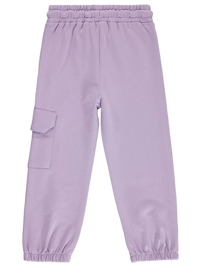 Girls Kids Sweatpants 2-5 Years Digital Lavender - 4