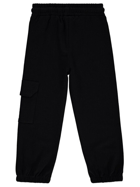 Girls Kids Sweatpants 2-5 Years Old Black - 2